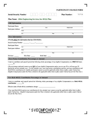 Fillable Online 5VECMPCHG01Z - Albin Engineering Services, Inc. Fax ...