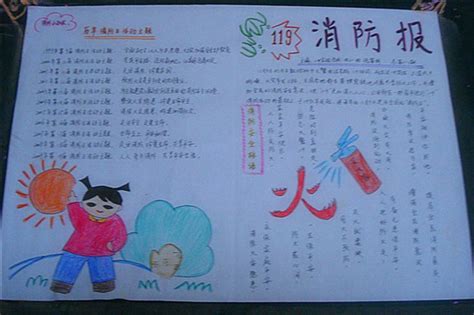 消防安全作文0字,儿童消防画,消防宣传海报_大山谷图库