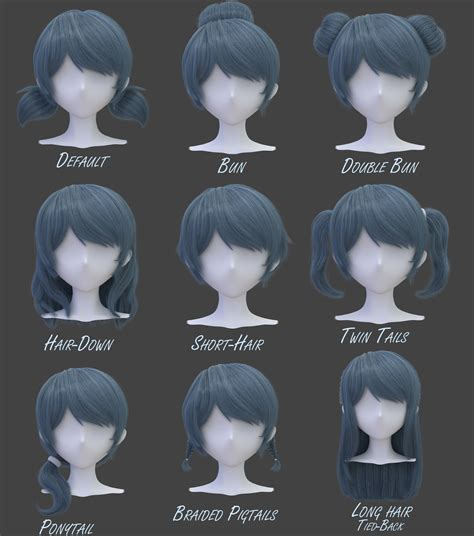 Anime Hairstyles For Girls