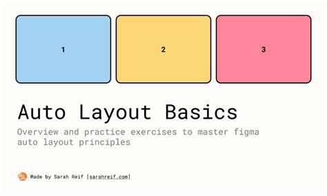 Auto Layout Figma Tutorial 的图像结果