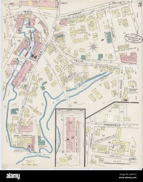 Map of amesbury hi-res stock photography and images - Alamy