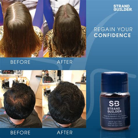 Buy Strand Builder Hair Fibers for Thinning Hair and Hair Loss, Natural ...