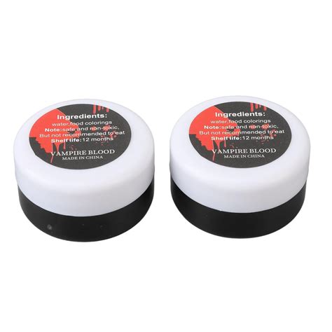 Simulated Plasma Fake Scab Blood Halloween Makeup Kit Fake Blood ...