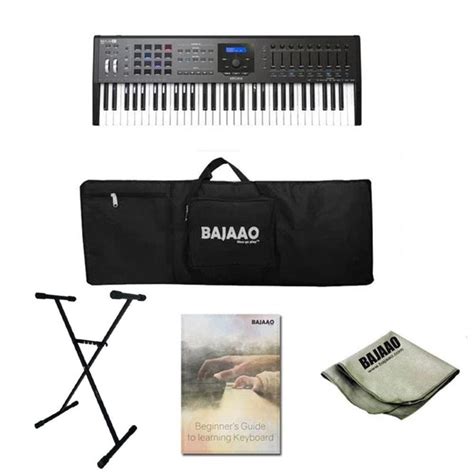 Buy Arturia Keylab 61 MKII Midi Keyboard Controller With Gigbag, Stand ...