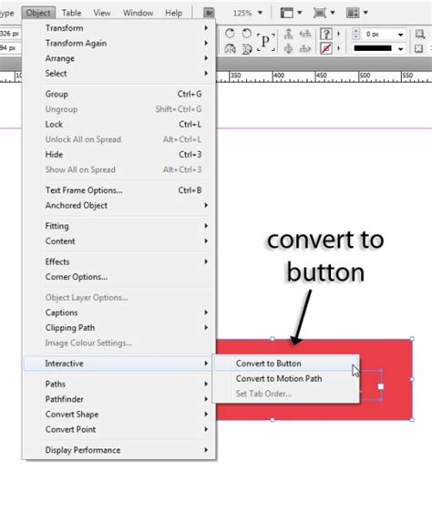 Rezultat imagine pentru How to Button Tool in InDesign