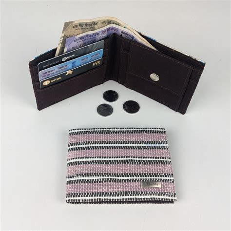 Upcycled Handcrafted Wallet (W0525-002) PS_W – reCharkha - The ...