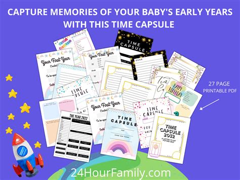 79 Time Capsule Ideas (Free Printable)