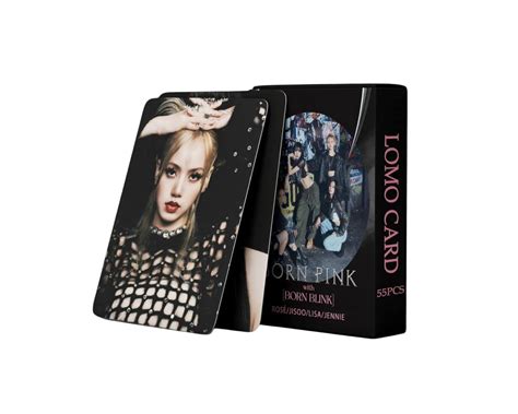 Buy Goodern 55PCS Blackpink Born Pink Photocards Blackpink Lomo Cards ...