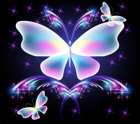 Blue and Purple Butterflies Wallpapers - Top Free Blue and Purple ...