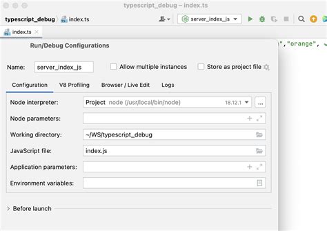 TypeScript Debugging 的图像结果