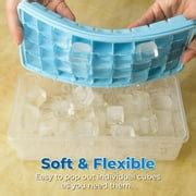 Buy SHELLTON Ice Cube Tray With Silicone For Freezer with Ice Container ...