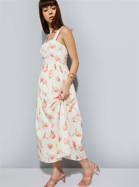 Buy URB_N Women Printed Maxi Dress Online at just Rs. 1399.0 ...