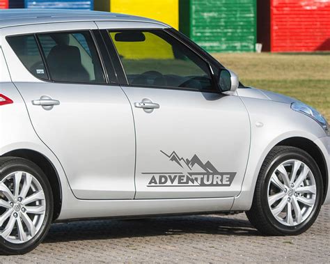 BIRD'S MIND Adventure The World Car Exterior Sticker Compatible with ...