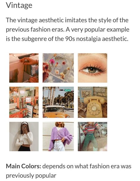 A guide to aesthetic types part 1 – Artofit
