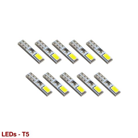 10 x NEW T5 LED LIGHT GLOBES for HOLDEN TOYOTA NISSAN FORD UNIVERSAL ...