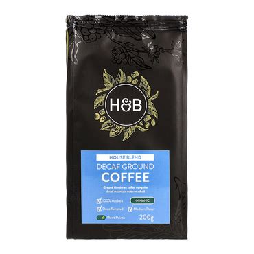 Holland & Barrett House Blend Ground Decaf Coffee 200g | Holland & Barrett