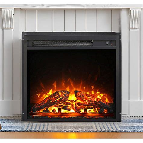 18" Electric Fireplace for Bedroom Office, 1400W - 18 Inch - Overstock ...