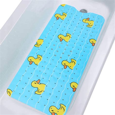 Amazon.com: Bathtub Mat Non Slip, Bohemia Extra Long Bath tub Mat ...