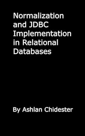 Database Normalization and JDBC Implementation in Relational Databases ...