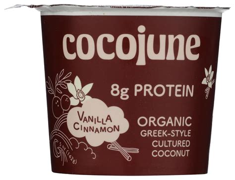 Amazon.com: Cocojune Organic Vanilla Cinnamon Coconut Protein Yogurt, 5 ...