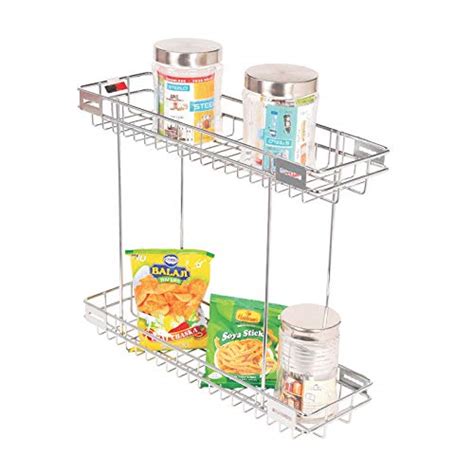 RAB Stainless Steel Double Drawer Pull Out Two Self Sliding Kitchen ...