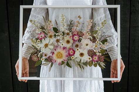 Wedding Bouquet Preservation - Pressed Flowers | Botanic Press ...