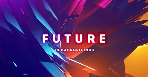 Future - 20 Futuristic 3D Backgrounds — Teletype
