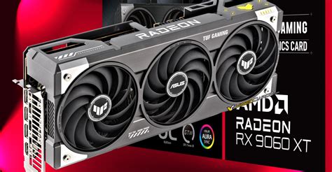 ASUS Radeon RX 9060 XT DUAL, TUF and PRIME graphics cards with 16GB and ...
