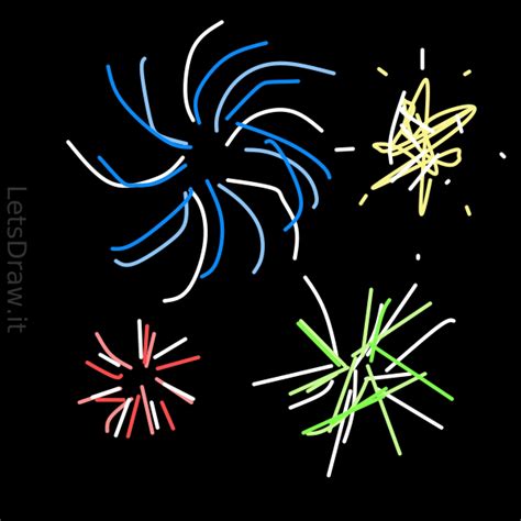 Image result for How to Draw a Firework