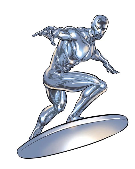 Silver Surfer PNG Download Image