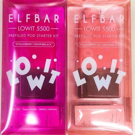 ELF BAR LOWIT 5500 STARTER KIT - India Vape Store