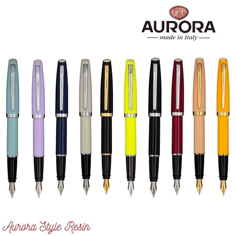 Aurora Style Resin Black GT Fountain Pen E12-DN | Italy | Onlinemantra.in