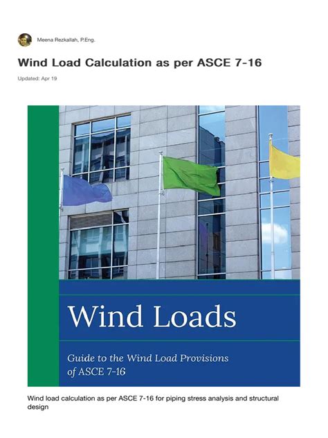 Image result for Wind Load Calculation Example PDF