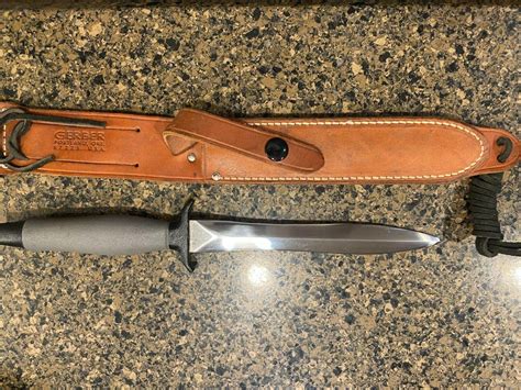 1969 Gerber Mark II Fighting knife 12474 | #3923744312