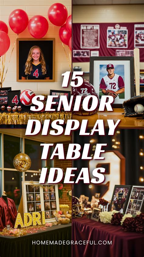 15 Epic Senior Display Table Ideas to Celebrate Your Achievements | How ...