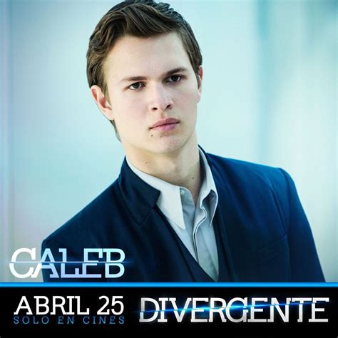 Pin by Cinemark Centroamérica on Divergente | Caleb prior, Ansel elgort ...