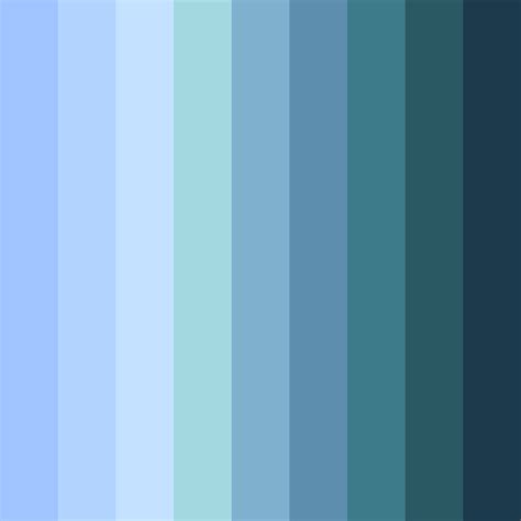 Cool Blue Color Palette - ColorDrop
