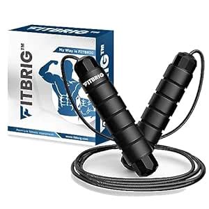 Buy FITBRIG™ Jump Rope, Adjustable Jump Ropes, Skipping Rope Tangle ...