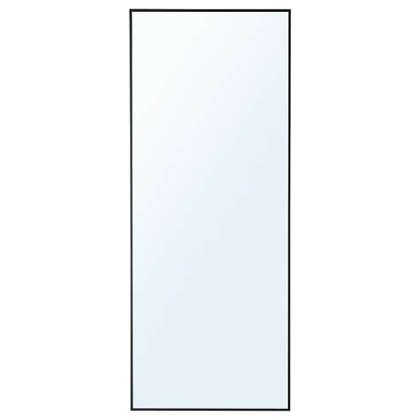 HOVET mirror, black, 78x196 cm (303/4x771/8") - IKEA