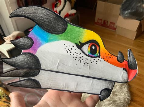 Image result for Orgami Paper Dragon Head Tutorial Puppet