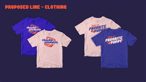 Chuckle Sandwich Podcast - Merchandising Concept on Behance