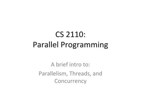 Image result for Parallel Programming Examples