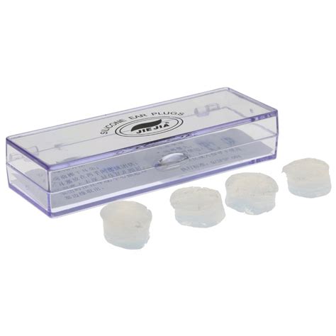 2 Pairs Waterproof Soft Silicone Swimming Ear Plug Adult Pool Safe ...