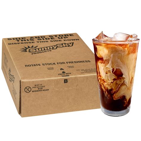 UPOURIA® Cold Brew Premium French Vanilla Latte 6 Liter BIB - Sunny Sky ...