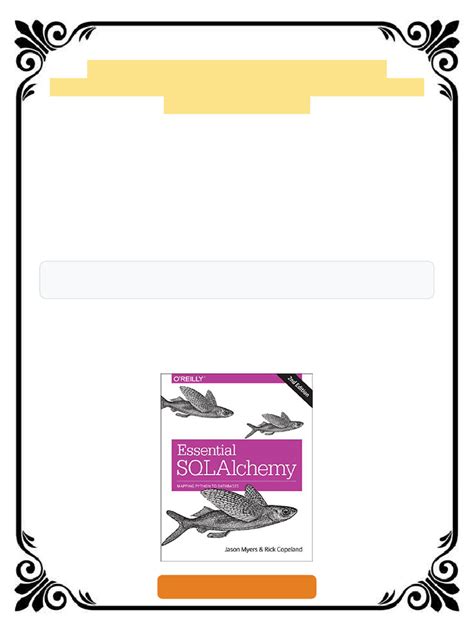 Essential SQLAlchemy 的图像结果