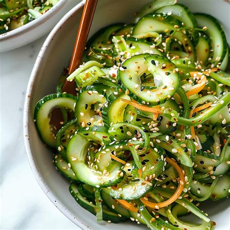 Amazing Asian Sesame Cucumber Salad for a Refreshing Delight