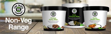 TheTasteCompany Chicken Curry Rice - Ready To Eat | Instant Food ...