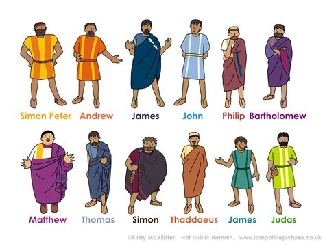 images of the 12 disciples - Google Search Sunday School Crafts For ...