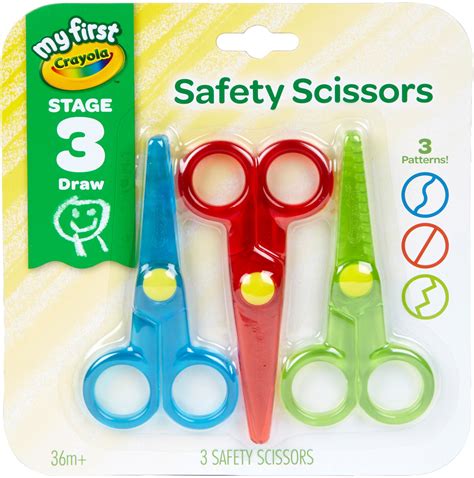 Multipack of 6 - Crayola My First Safety Scissors-3/Pkg | Michaels