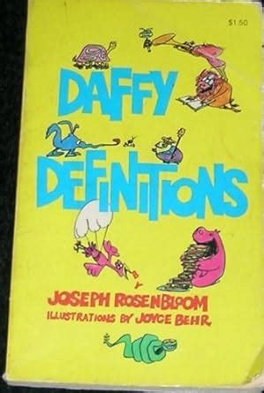 Buy Daffy Definitions Book Online at Low Prices in India | Daffy ...